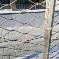 rope mesh factory offer 304 stainless steel cable wire rope netting zoo mesh